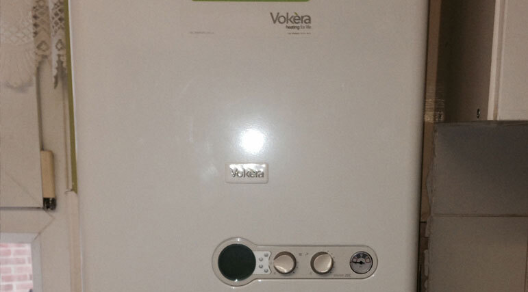 Vokera boiler install